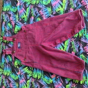 VTG 90s Baby B'Gosh Vestbak Pinstripe Overalls